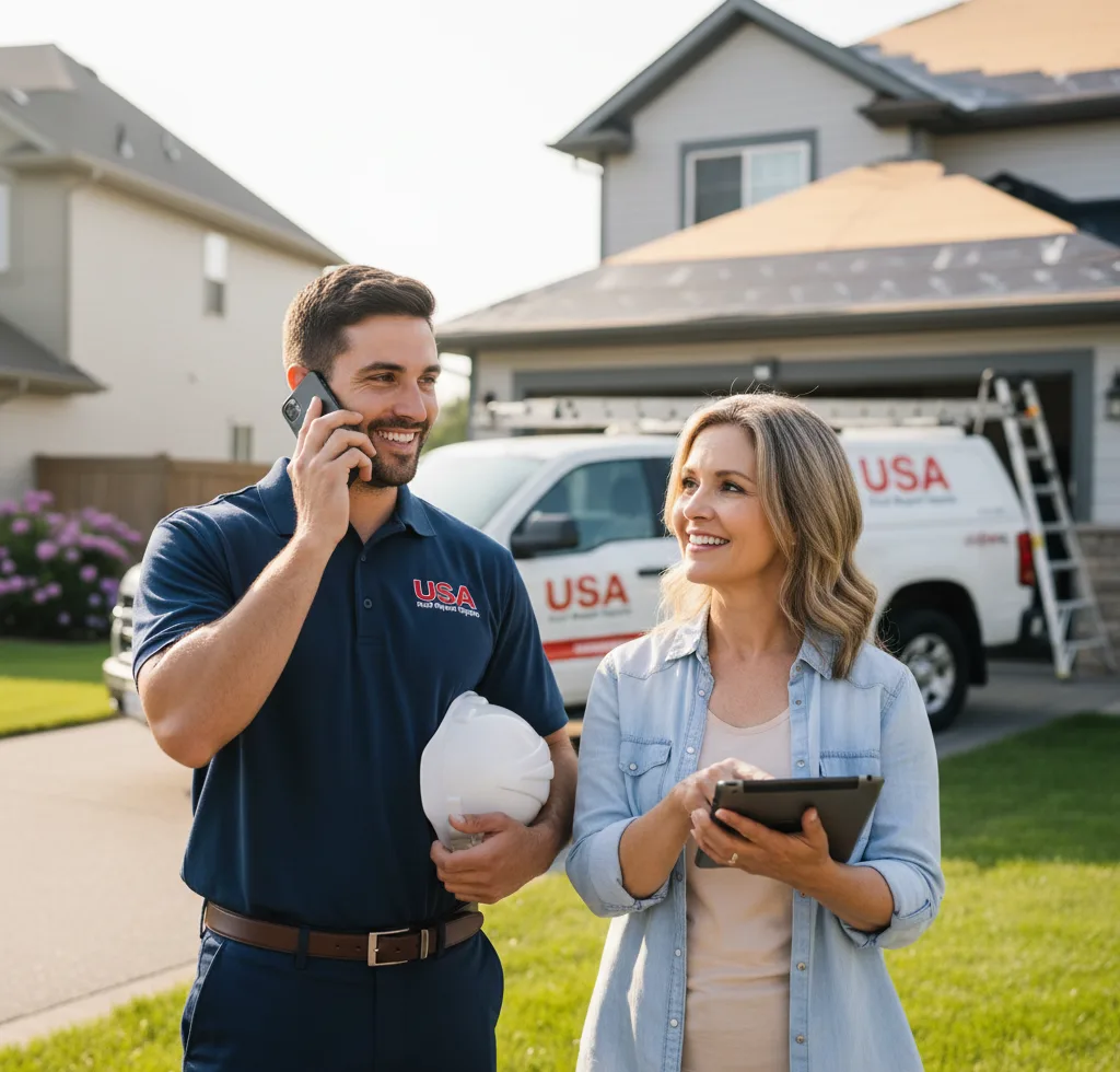 USA Roof Repair Experts customer support in Oak Creek